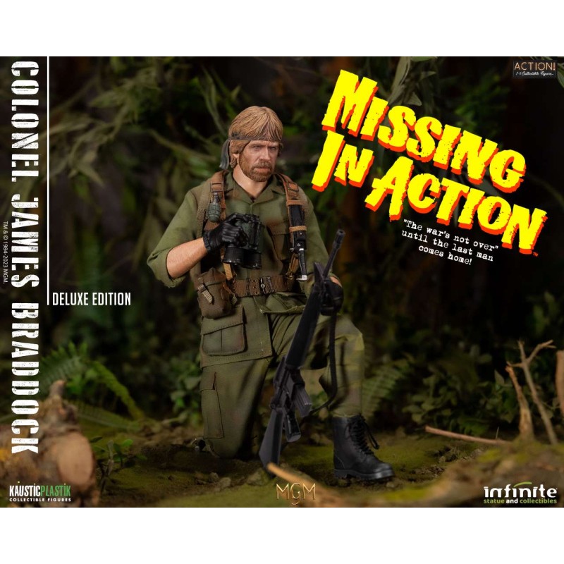  Missing In Action Colonel James Braddock 1/6 Action Figure Deluxe Edition