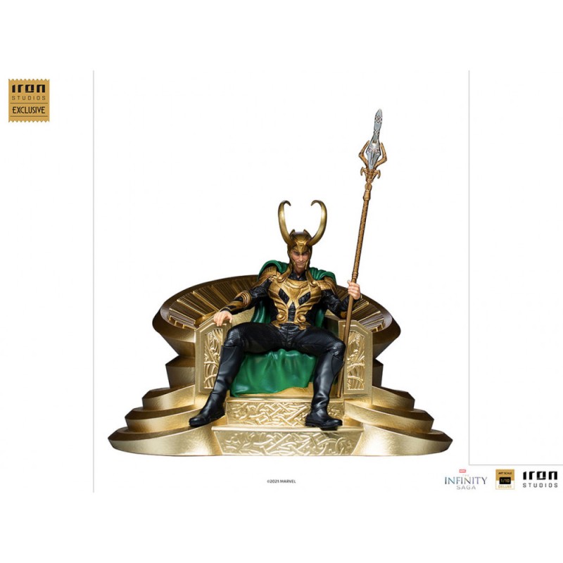 Infinity Saga BDS Art Scale Statue 1/10 Loki Event Exclusive