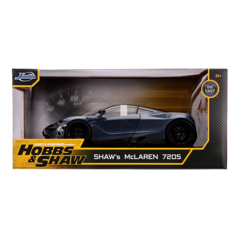 Fast & Furious: Hobbs & Shaw Diecast Model 1/24 Shaw's Mclaren 720S