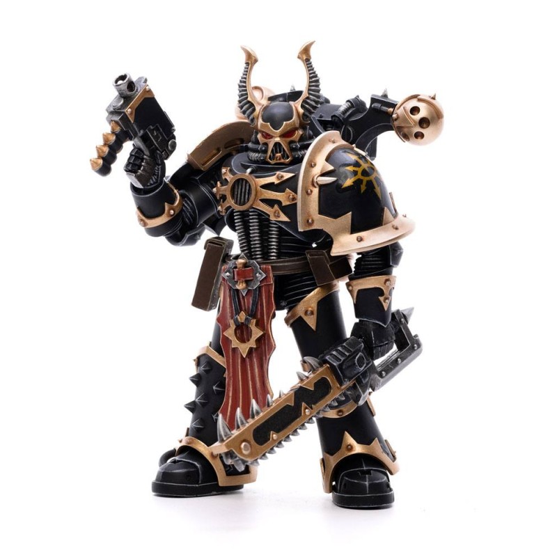 Warhammer 40k Action Figure 1/18 Black Legion Brother Talas 14 cm