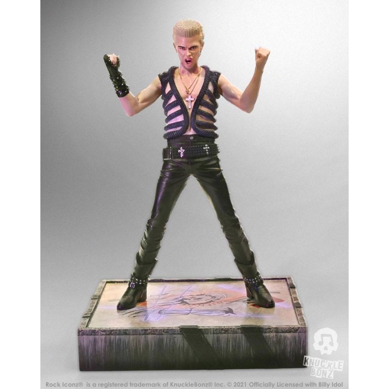 Billy Idol Rock Iconz Statue 1/9 Billy Idol II Limited Edition 22 cm