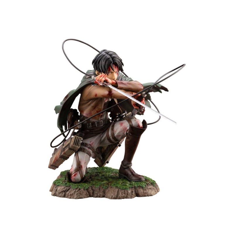  Attack on Titan ARTFXJ Statue 1/7 Levi Fortitude Ver. 17 cm