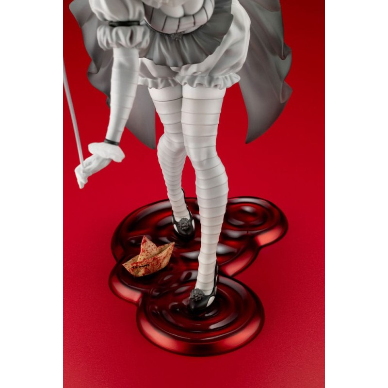 Stephen Kings It 2017 Bishoujo PVC Statue 1/7 Pennywise Monochrome 25 cm