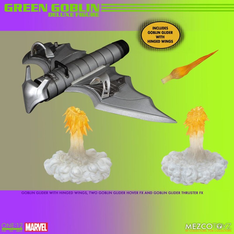 Marvel Action Figure 1/12 Green Goblin - Deluxe Edition 17 cm
