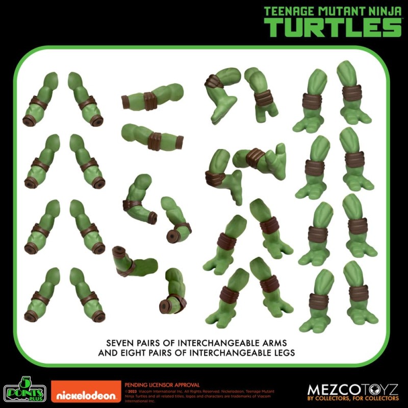 TMNT Action Figures Teenage Mutant Ninja Turtles Deluxe Set 8 cm