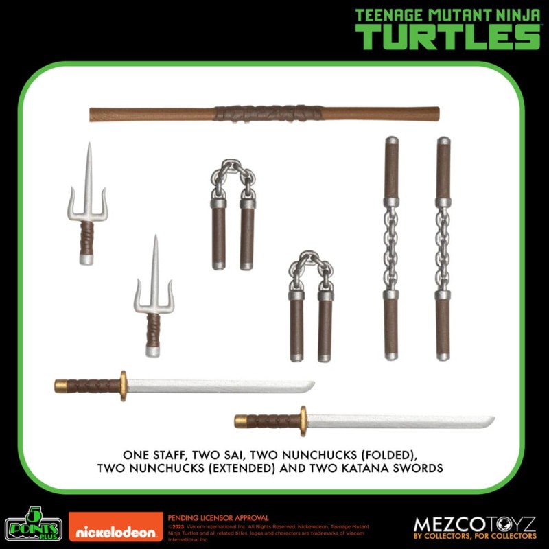 TMNT Action Figures Teenage Mutant Ninja Turtles Deluxe Set 8 cm