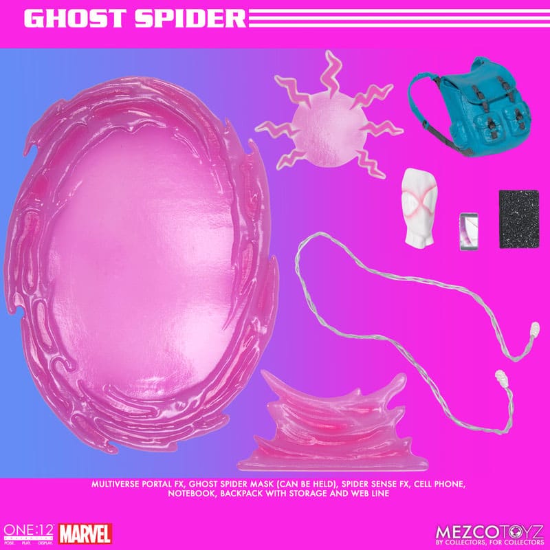 Marvel Action Figure 1/12 Ghost-Spider from Earth-65 16 cm