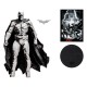 DC Direct Page Punchers Action Figure Black Adam Batman Line Art Variant (Gold Label) (SDCC) 18 cm