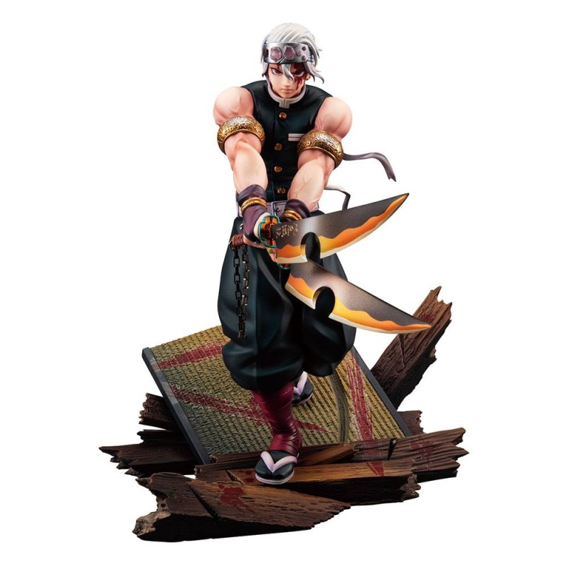  Demon Slayer Kimetsu no Yaiba G.E.M. PVC Statue 1/8 Tengen Uzui 23 cm