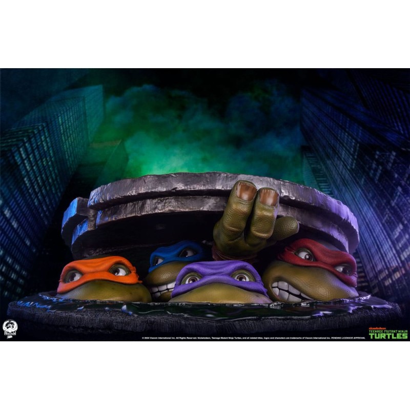 Teenage Mutant Ninja Turtles Diorama Statue 1/1 Underground 41 cm