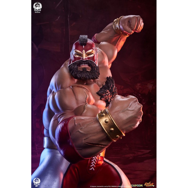 Street Fighter Premier Series Statue 1/4 Zangief (Deluxe Edition) 61 cm