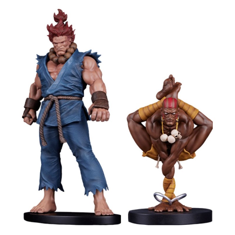 Street Fighter PVC Statues 1/10 Akuma & Dhalsim 21 cm