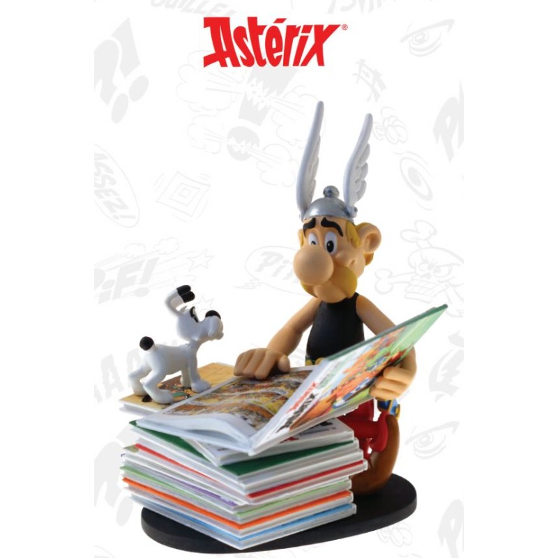 Asterix: Stack of Comics Second Edition Resin Statue