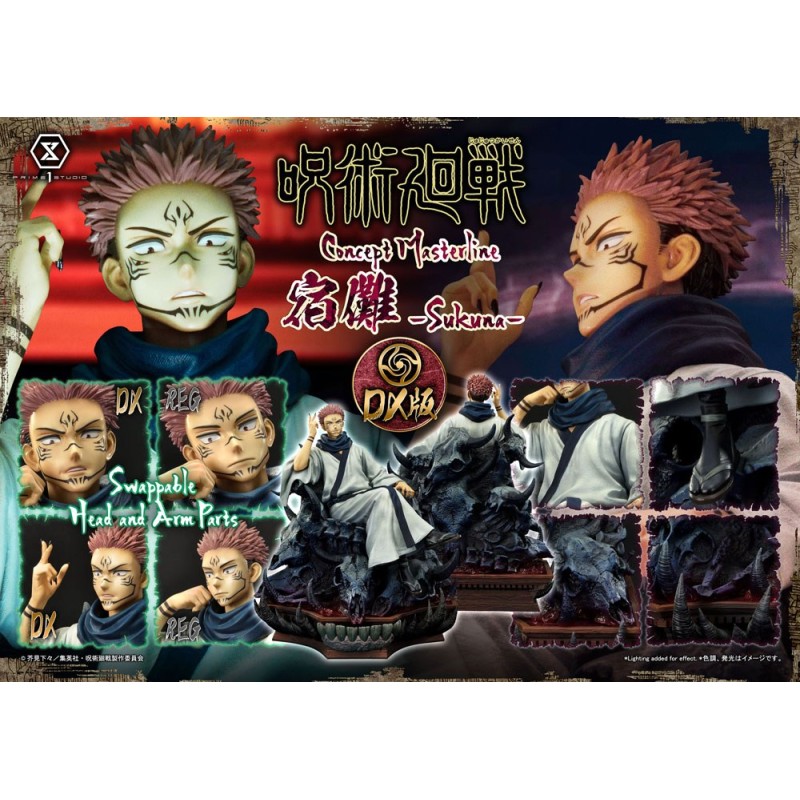 Jujutsu Kaisen Premium Masterline Series Statue Ryomen Sukuna Deluxe Version 34 cm