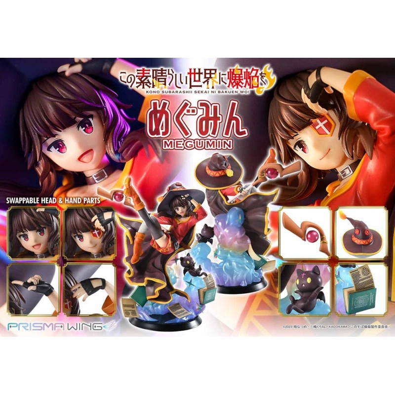 Konusuba - An Explosion on This Wonderful World! Prisma Wing PVC Statue 1/7 Megumin 23 cm