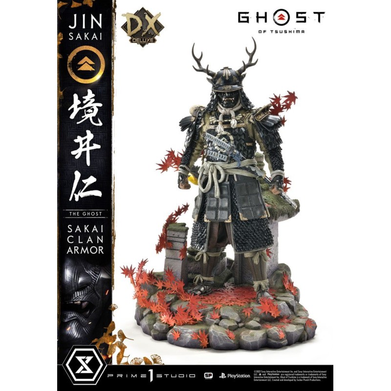 Ghost of Tsushima Statue 1/4 Sakai Clan Armor Deluxe Bonus Version 60 cm