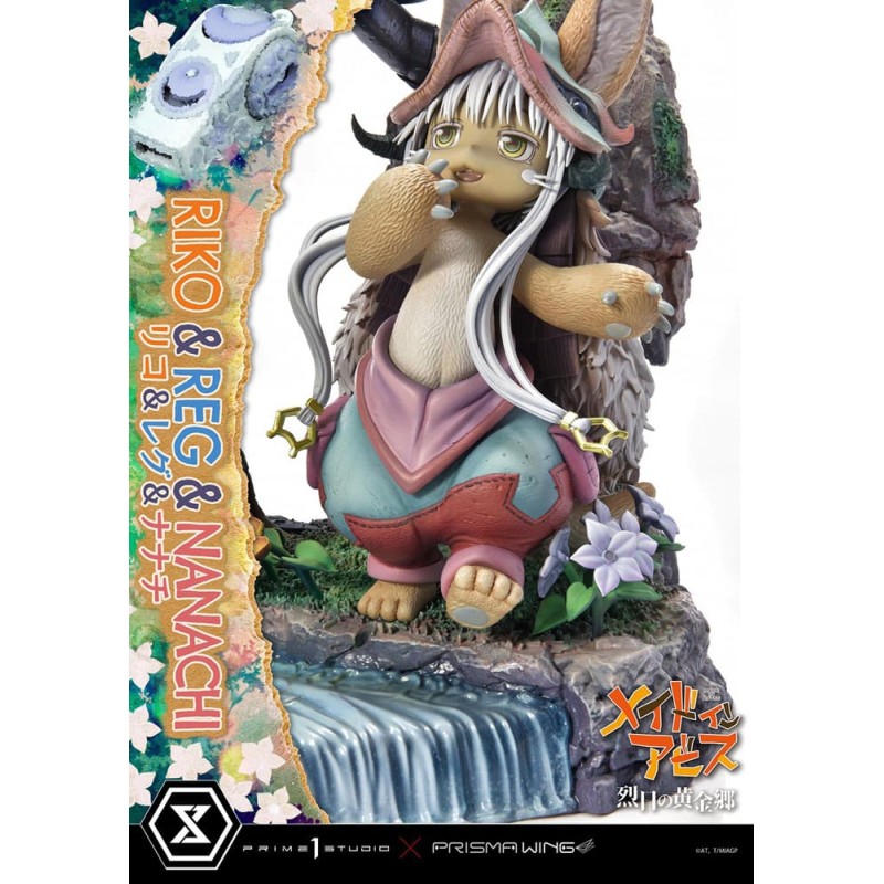 Made in Abyss Statue Riko, Reg & Nanachi 27 cm