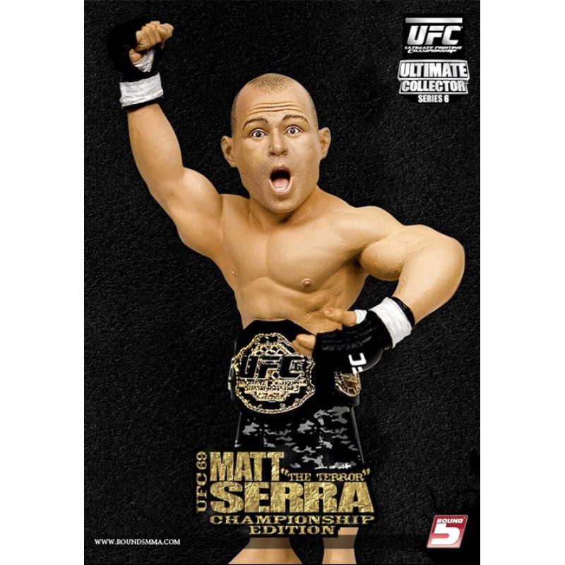 Matt “The Terror” Serra UFC Series 6 Ultimate Fighting Championship 6″ Action Figure (without case)