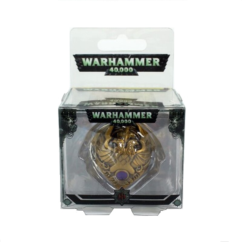 Warhammer 40K Custodian Plate Keychain 