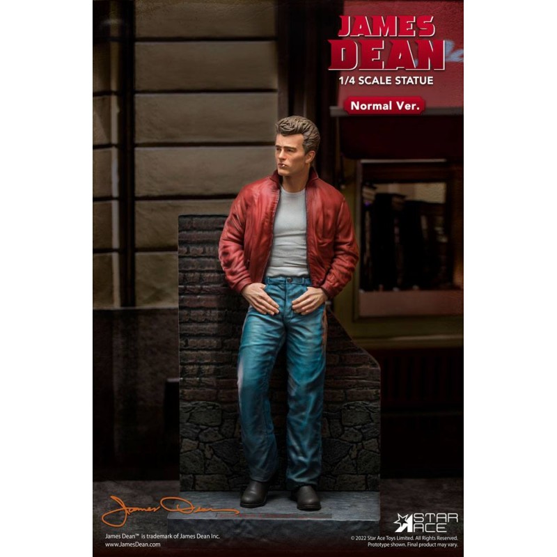 James Dean Superb My Favourite Legend Series Statue 1/4 James Dean (Red jacket) 52 cm