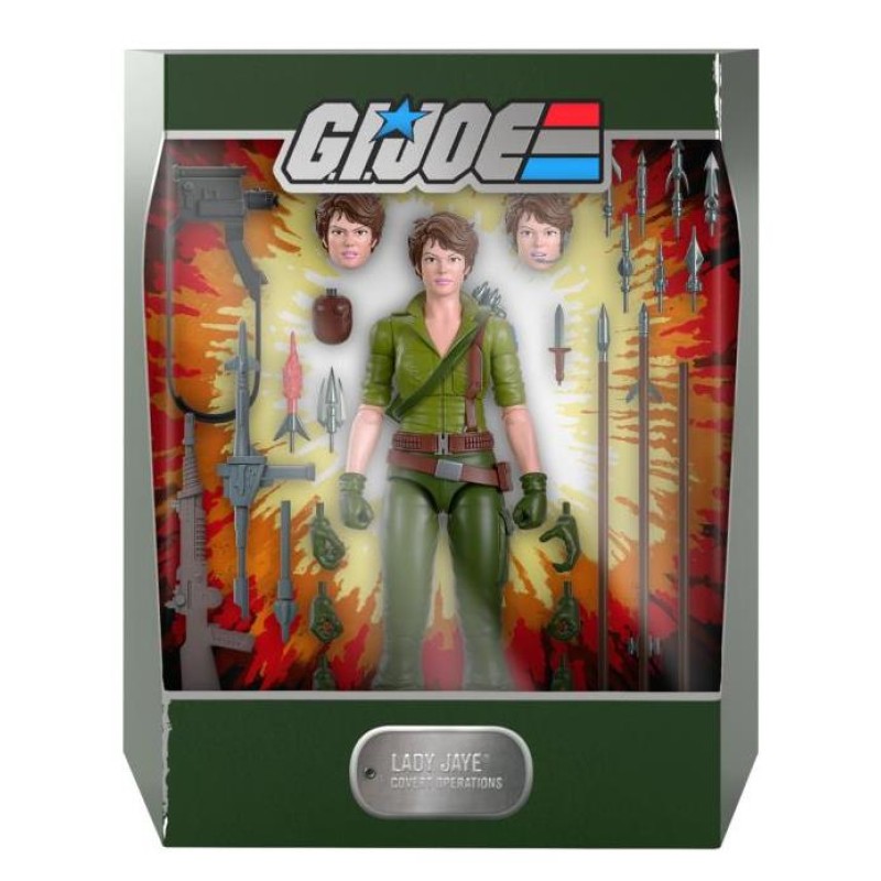 G.I. Joe Ultimates Action Figure Lady Jaye 18 cm
