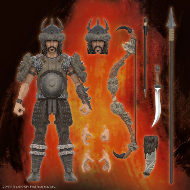 Conan the Barbarian Ultimates Action Figure Subotai (Battle of the Mounds) 18 cm