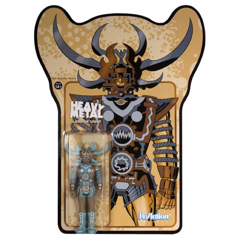 Heavy Metal ReAction Action Figure Lord of Light Metallic Color 10 cm