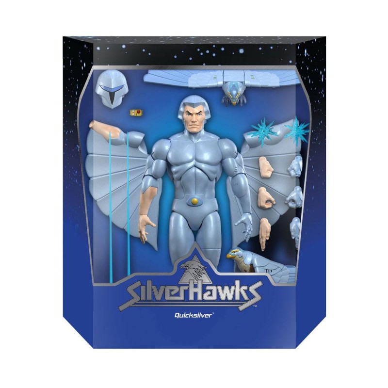 SilverHawks Ultimates Action Figure Quicksilver 18 cm