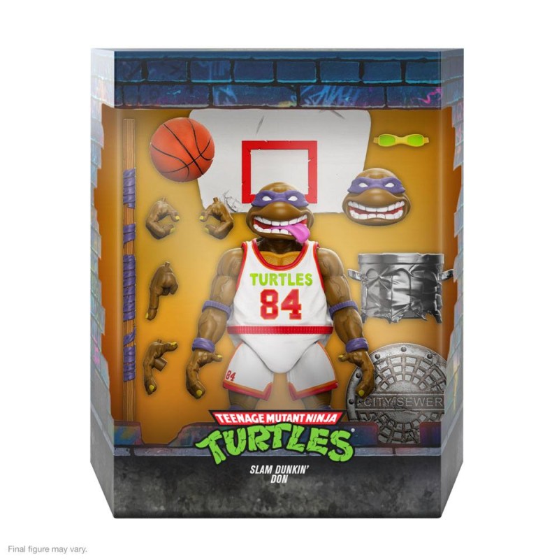 Teenage Mutant Ninja Turtles Ultimates Action Figure Slam Dunkin' Don 18 cm