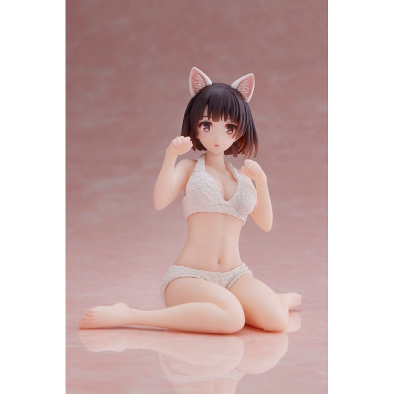 Saekano: How to Raise a Boring Girlfriend PVC Statue Megumi Kato Cat Roomwear Ver.