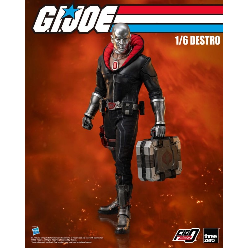 G.I. Joe FigZero Action Figure 1/6 Destro 31 cm
