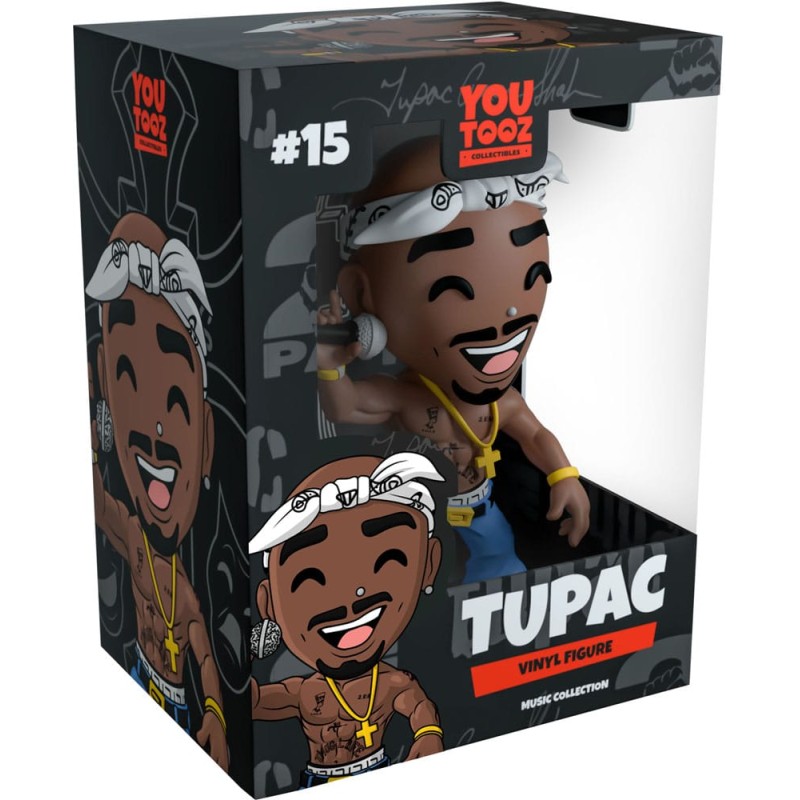 Tupac Shakur Vinyl Figure Tupac 11 cm