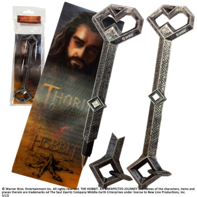 The Hobbit: Thorin Key Pen and Paper Bookmark