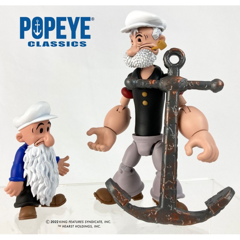 Popeye: Wave 2 - Poopdeck Pappy Action Figure