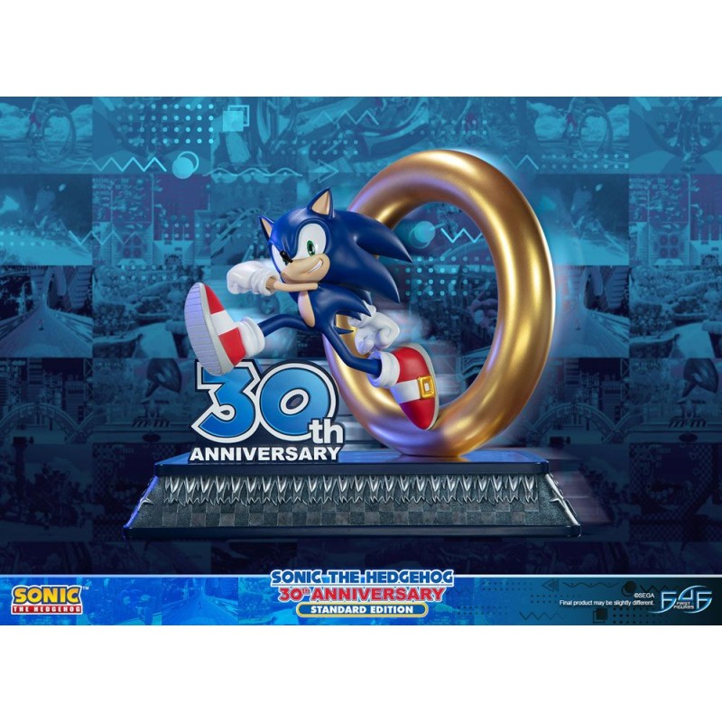 Sonic the Hedgehog Statue Sonic the Hedgehog 30th Anniversary 41 cm