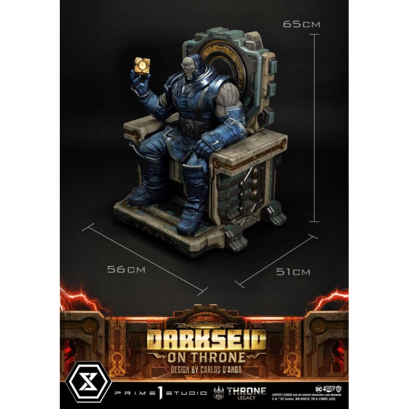 Throne Legacy Series Statue 1/4 Justice League (Comics) Darkseid on Throne Design by Carlos D'Anda Deluxe Version 65 cm