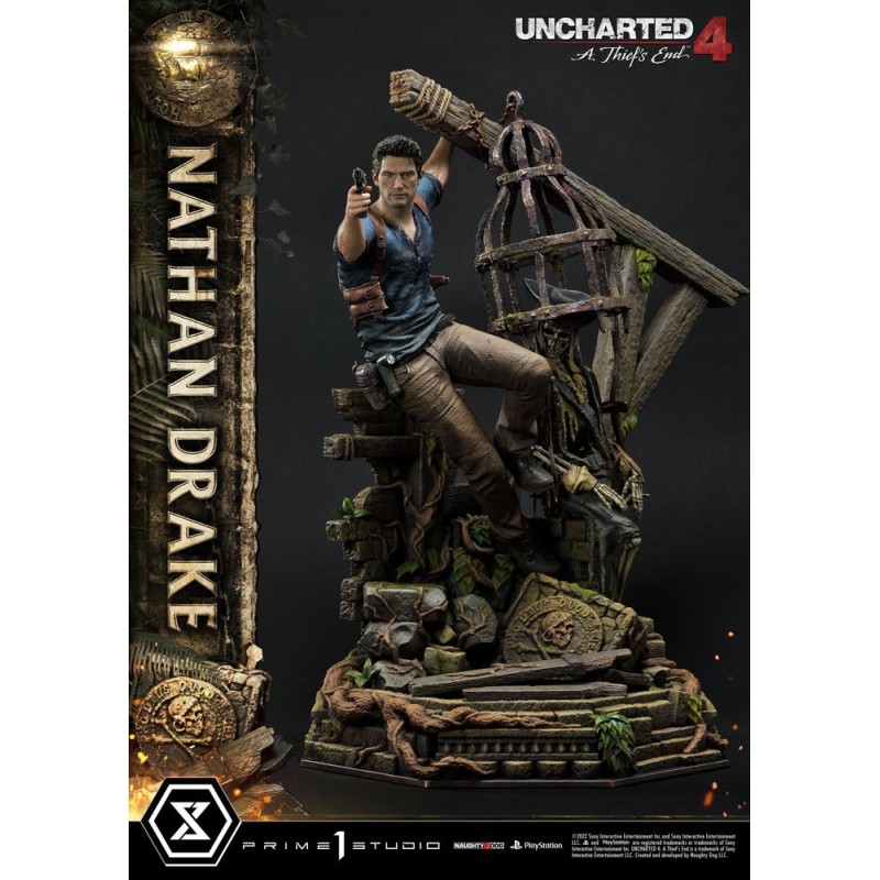 Uncharted 4: A Thief's End Ultimate Premium Masterline Statue 1/4 Nathan Drake 69 cm