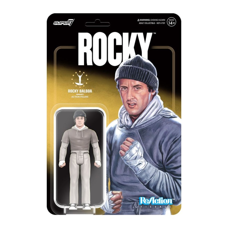 Rocky ReAction Action Figure Rocky Balboa 10 cm