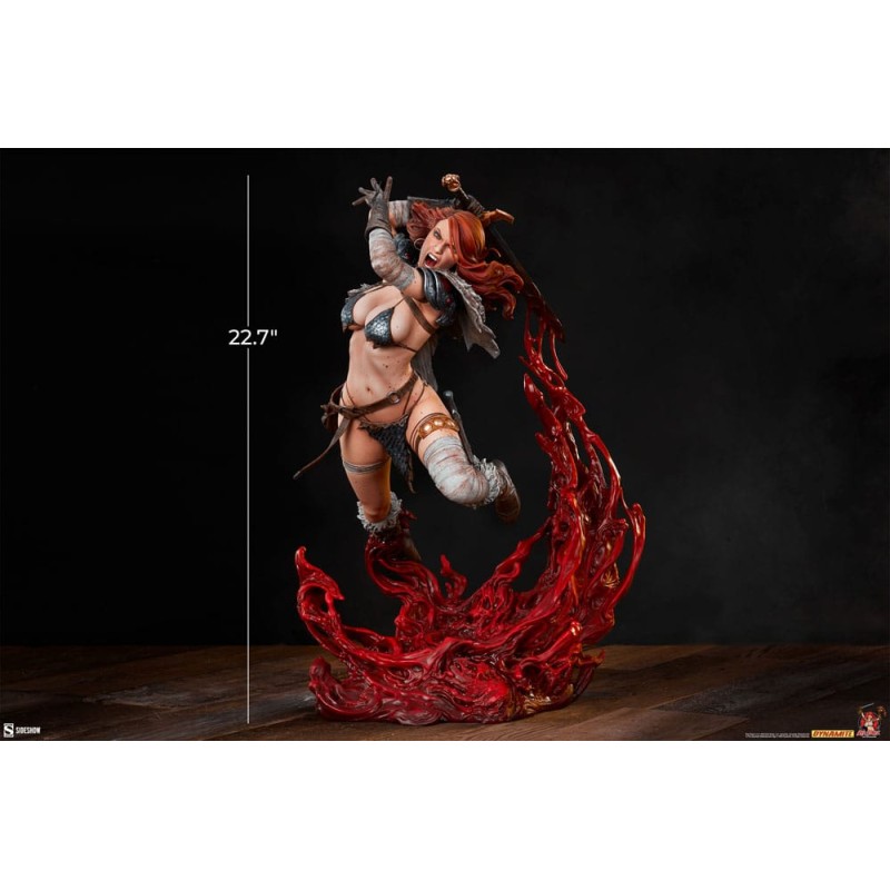 Red Sonja Premium Format Statue Red Sonja: A Savage Sword 58 cm
