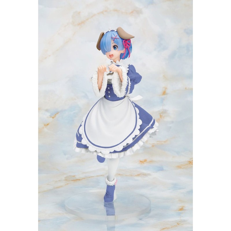 Re:Zero - Starting Life in Another World PVC Statue Rem Memory Snow Puppy Ver. Renewal Edition