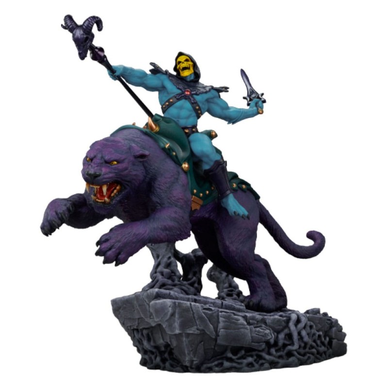 Masters of the Universe Statue Skeletor & Panthor Classic Deluxe 62 cm