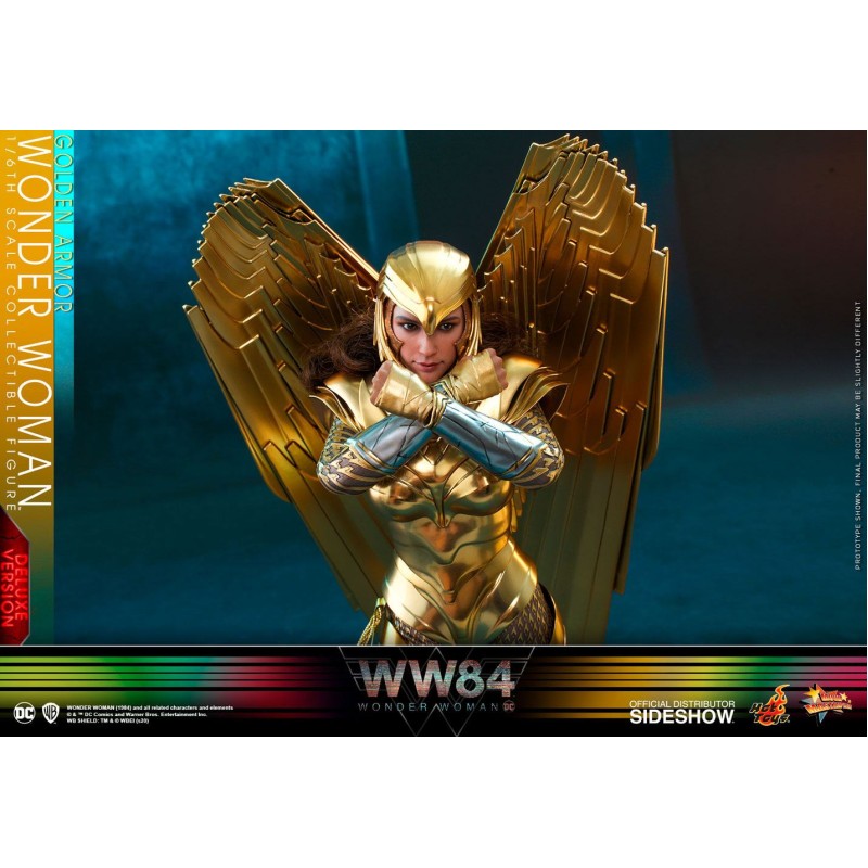 Wonder Woman 1984 Movie Masterpiece Action Figure 1/6 Golden Armor Wonder Woman (Deluxe) 30 cm